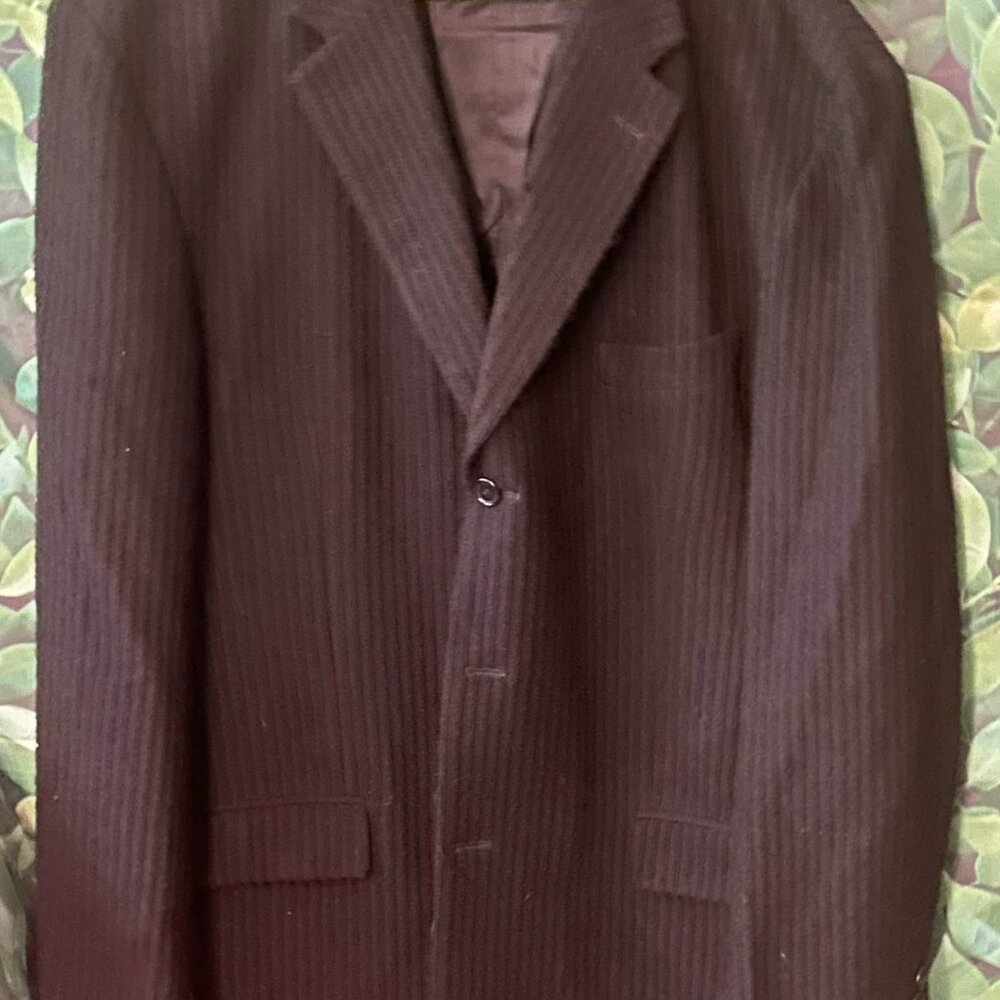 Example by Missoni Men’s Black Corduroy Blazer Made In Italy Size 2XL